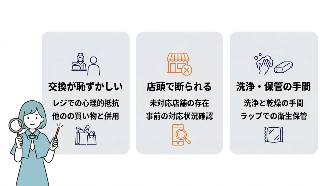 当たり棒を交換する3つのデメリット