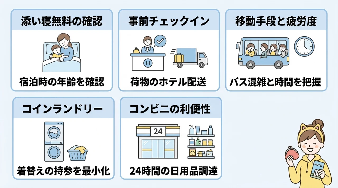 宿泊費を抑えて快適に過ごす選び方のコツ