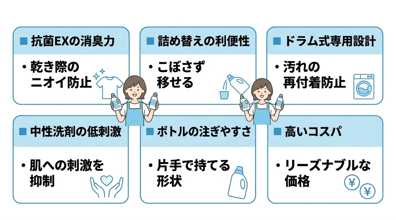 アタックで部屋干しをするメリット