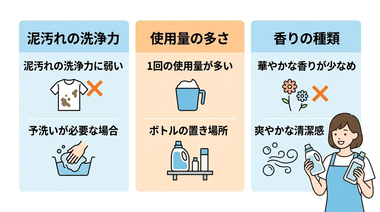 アタックを部屋干しに使うデメリット