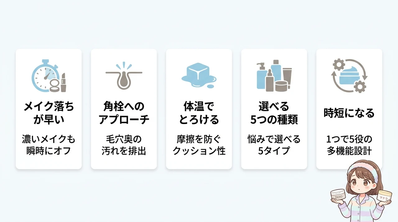 duo ザ クレンジングバームのメリット5つ